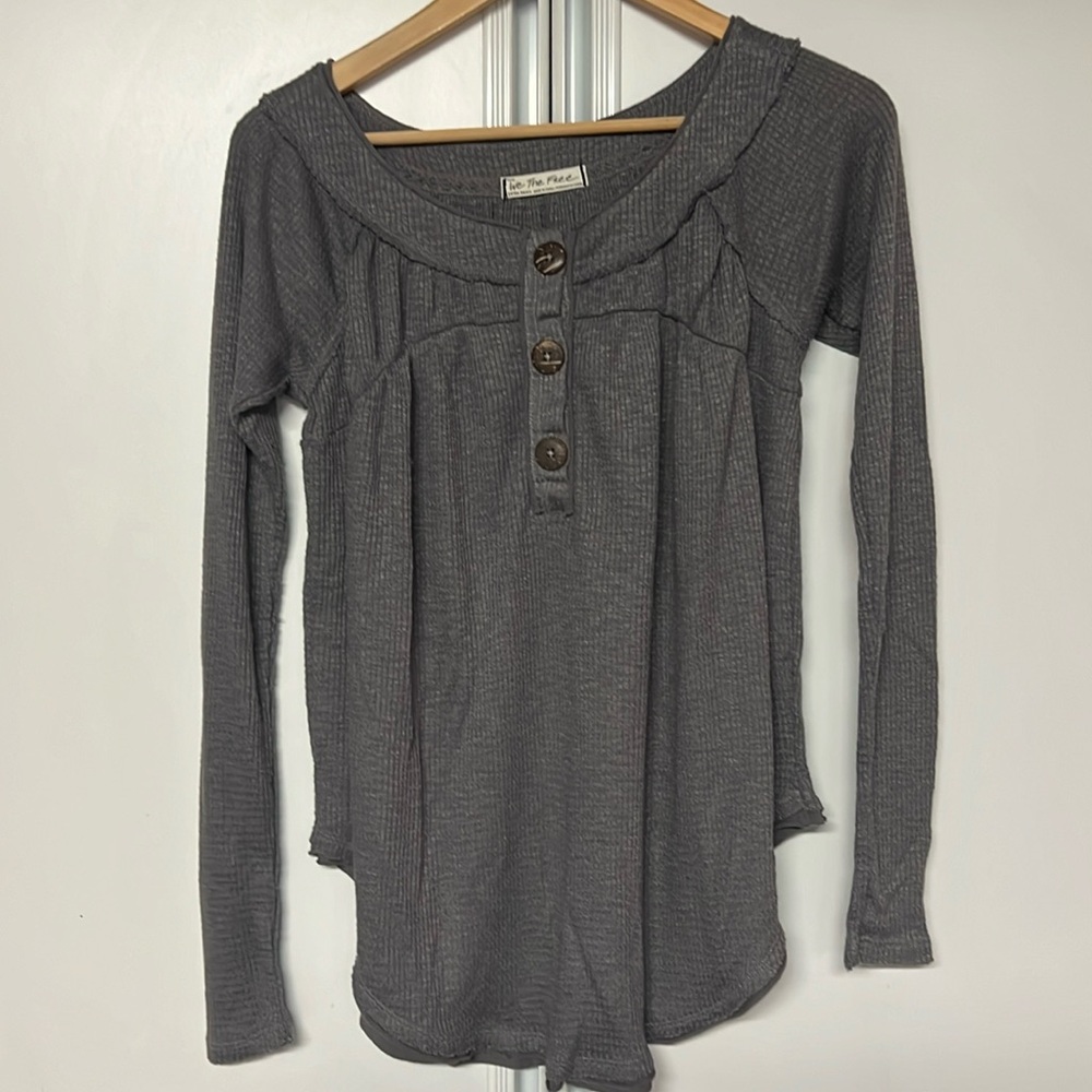 We The Free Ribbed Henley
